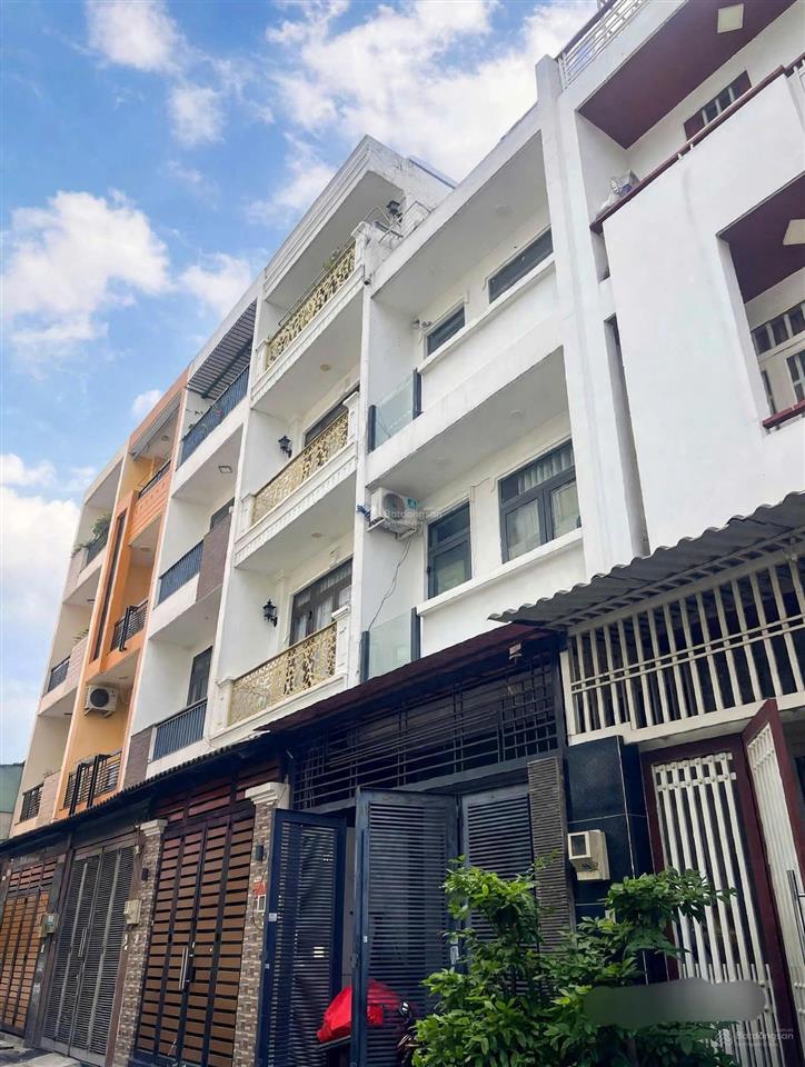 Hạ chào  bán nhà 4 tầng hẻm nhựa 8m gò dầu  tp