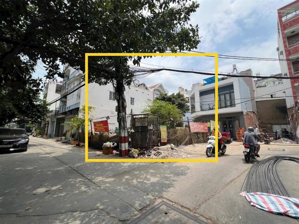Bán lô đất góc 2mt hẻm gò dầu  diện tích 8,5x9m  giá 6,38 tỷ tl