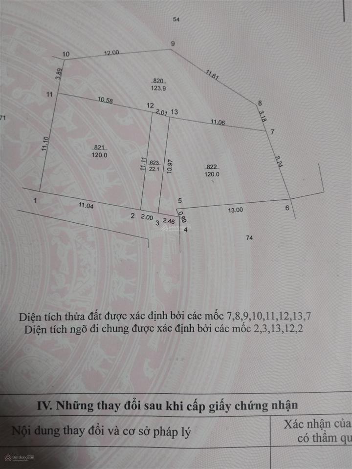 Bán gấp nr tại 12 ngõ 40 đình rối, 2,6 tỷ, 89m2, mặt tiền rộng 4,9m
