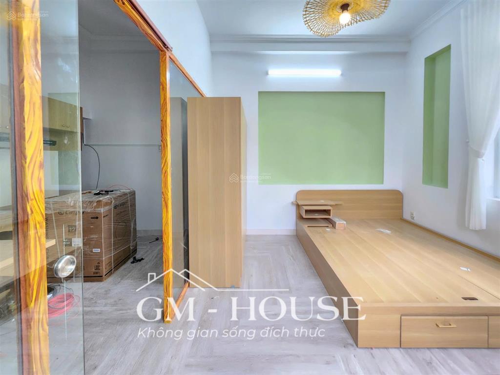 Cho thuê căn hộ 1pn tách bếp vip võ oanh bình thạnh, sát đh ngoại thương ftu2, giao thông uth