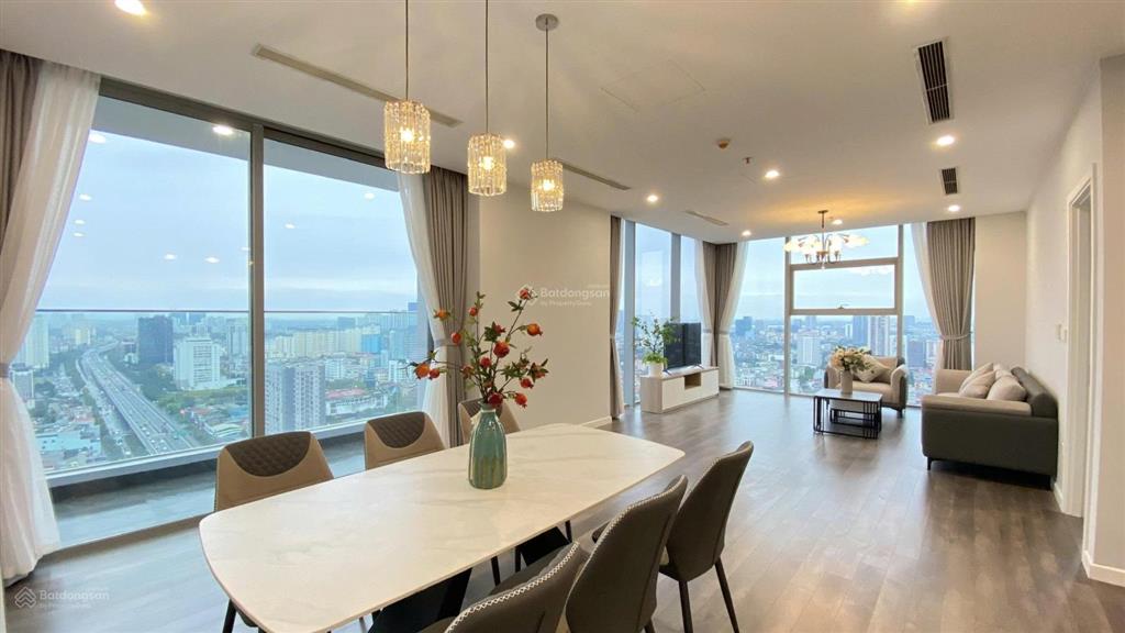 Cho thuê ch 3pn, 2wc, 142m2 tại chung cư the nine, phạm văn đồng, view đẹp, 33 triệu vnd