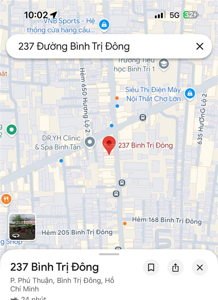 Cho thuê nhà mặt tiền 5*25, có gác lửng, có thang kéo 237 bình trị đông  p. btđ  q bình tân