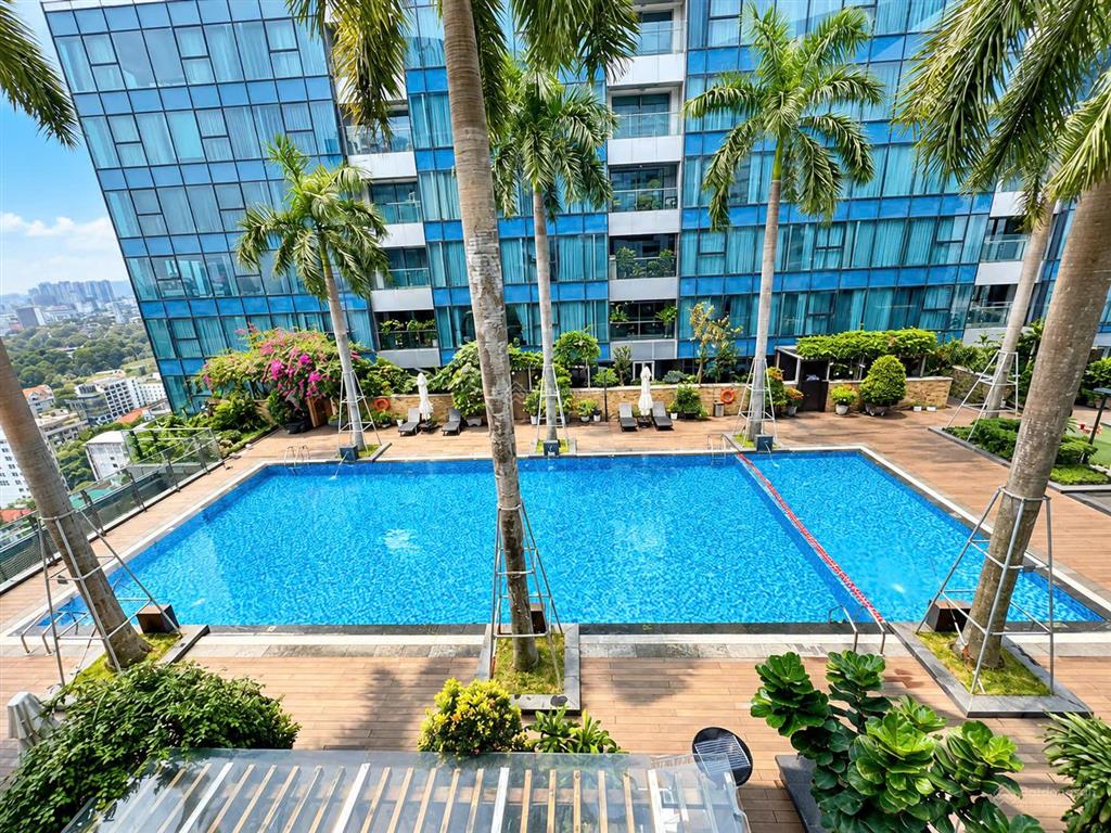 Cho thuê vincom đồng khởi q1 160m2, 3pn view nội khu hồ bơi chill  giá 70tr/tháng