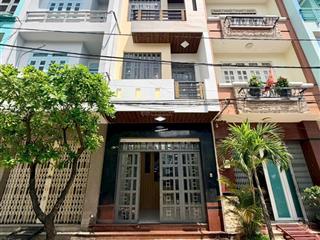 Nhà đẹp 4 tầng mặt tiền kdc bông sao p5.q8  4m12m hơn9ty
