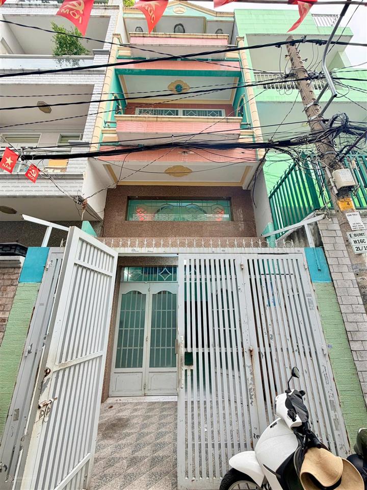 Bán nhà 4 tầng 56m2 xe hơi ngủ nhà 30m ra bùi minh trực p. 5, q8 sát chợ nhị thiên đường hơn 7tỷ