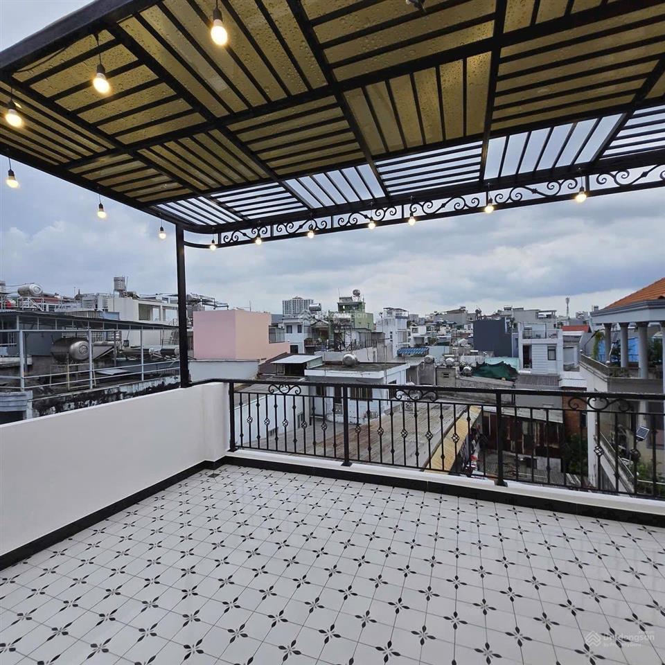 Khu hiếm nhà bán hẻm thông âu dương lân ra phạm thế hiển p3 q8 xây mới 4 tầng 35m2