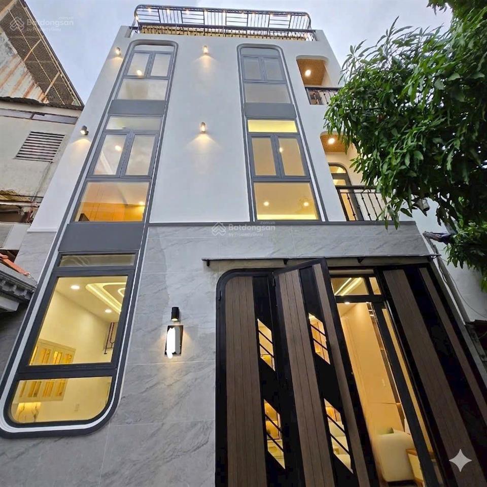 Khu hiếm nhà bán hẻm thông âu dương lân ra phạm thế hiển p3 q8 xây mới 4 tầng 35m2