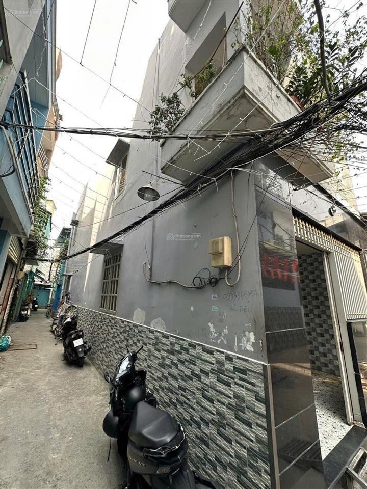 Nhà lô góc 2 tầng 55m2 hẻm 4m cách 90m ra dương bá trạc p2 q8 nhỉnh 5ty