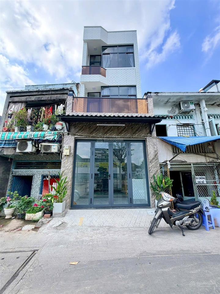 Bán nhà xây mới mặt tiền ụ cây  quận 8  3 tầng  3,9x9m nhỉnh 4tỷ