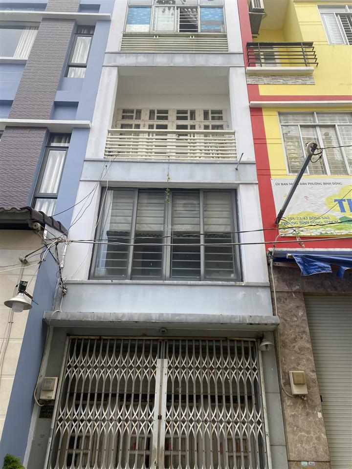 Bán nhà 4 tầng  hxh 4m  bông sao  quận 8  dtsd 112m2 nhỉnh 4 tỷ