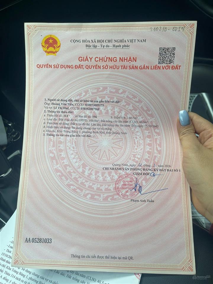 Cc gửi bán đất tràng bảng 1 giá thương lượng