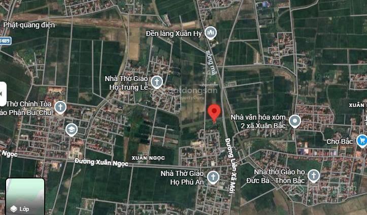 Bán 125m2 đất hạ linh  xuân ngọc  xuân trường  nam định