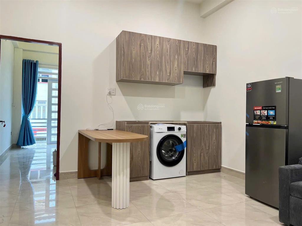 Căn hộ 1pn ban công | 45 đường lê văn phan | gần đh văn hiến, full nội thất