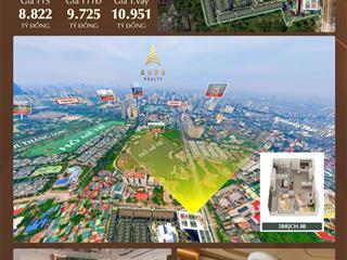 Căn hộ 2 phòng ngủ diện tích 75,2m2 tại iconia lakeside view hồ công viên phùng khoang