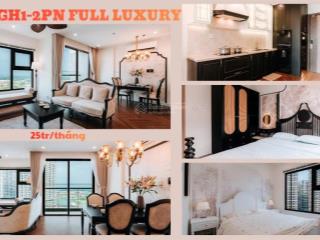 Cho thuê căn glory 2pn+ full nội thất luxury 25tr/tháng ( nội thất 800tr mới làm ) đối diện vincom