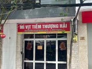 Nhà mặt tiền có hẻm sau nhà rộng 4m,