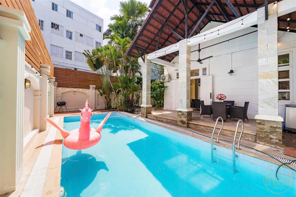 Cho thuê villa cao cấp 7 phòng ngủ hồ bơi riêng, quận 2