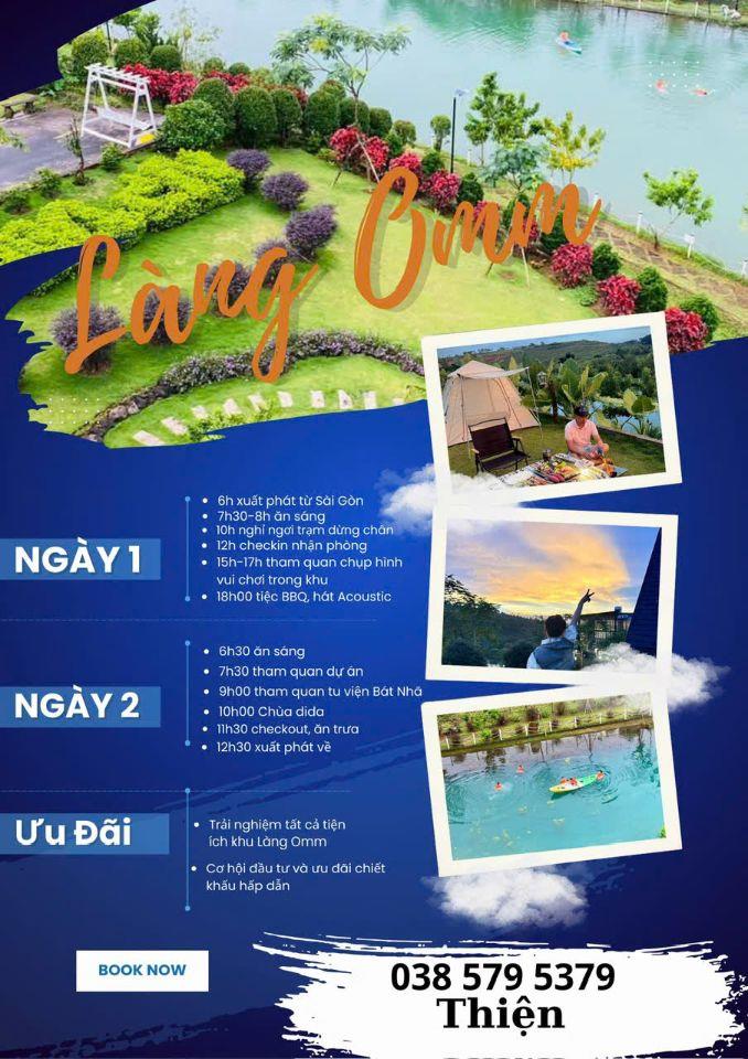 Gấp bán đất view hồ làng omm phường 2, bảo lộc