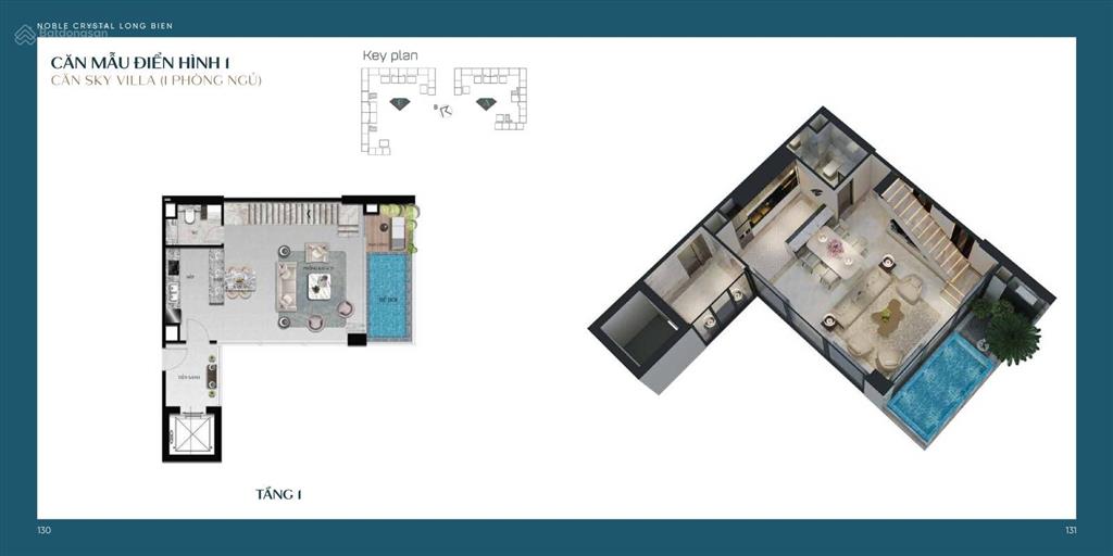 Bảng giá đợt 1 duplex dự án noble crystal long biên  sky villa thể hiện đẳng cấp thượng lưu