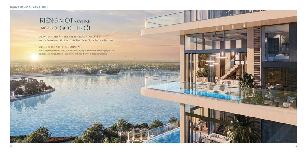 Bán căn 230m2 duplex 2 tầng view hồ nguyệt quế, có bể bơi và thang máy riêng trong nhà