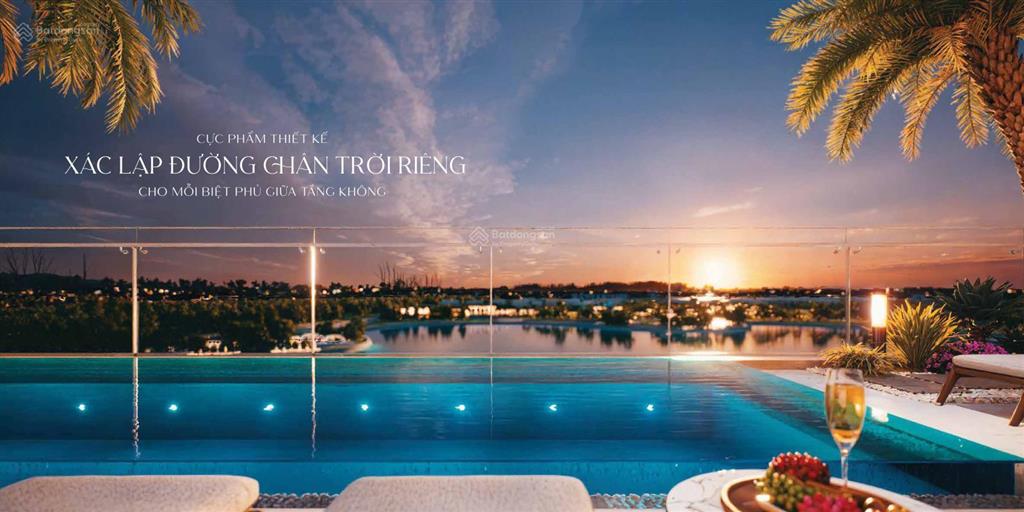 Bán căn 4pn 320m² sky villa có bể bơi riêng, thông 2 tầng full nội thất cạnh vinhomes riverside