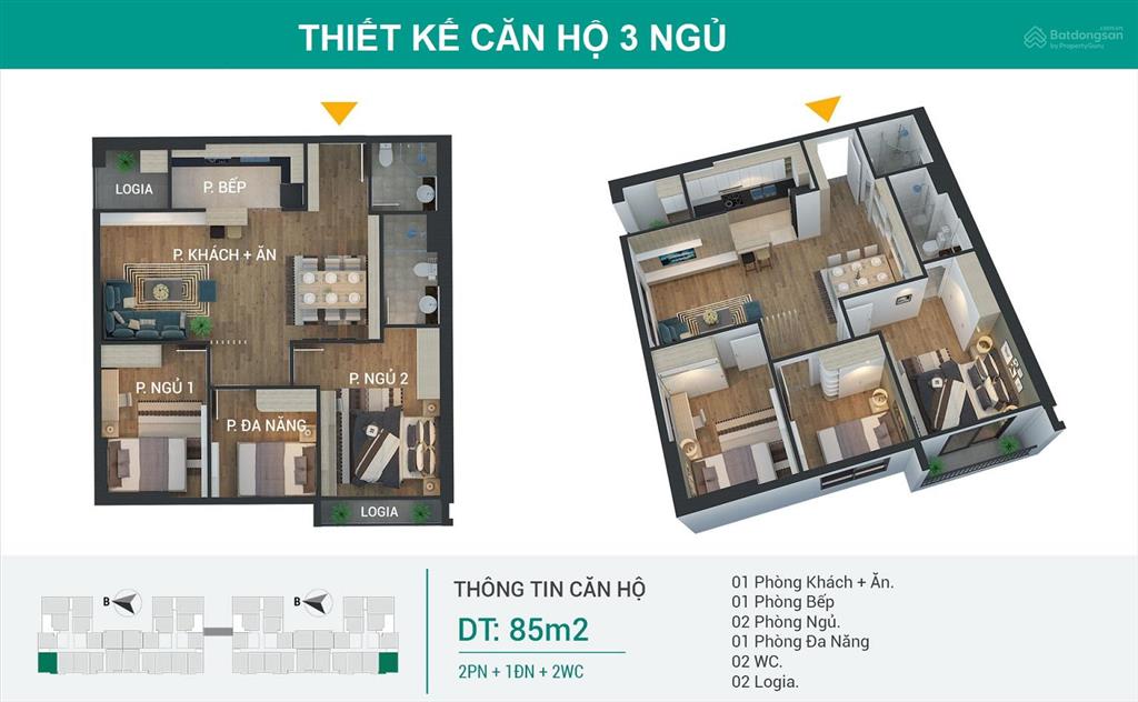 Quỹ căn 1pn và 2pn ruby riverside trực tiếp chủ đầu tư, chuẩn bị bàn giao nhà