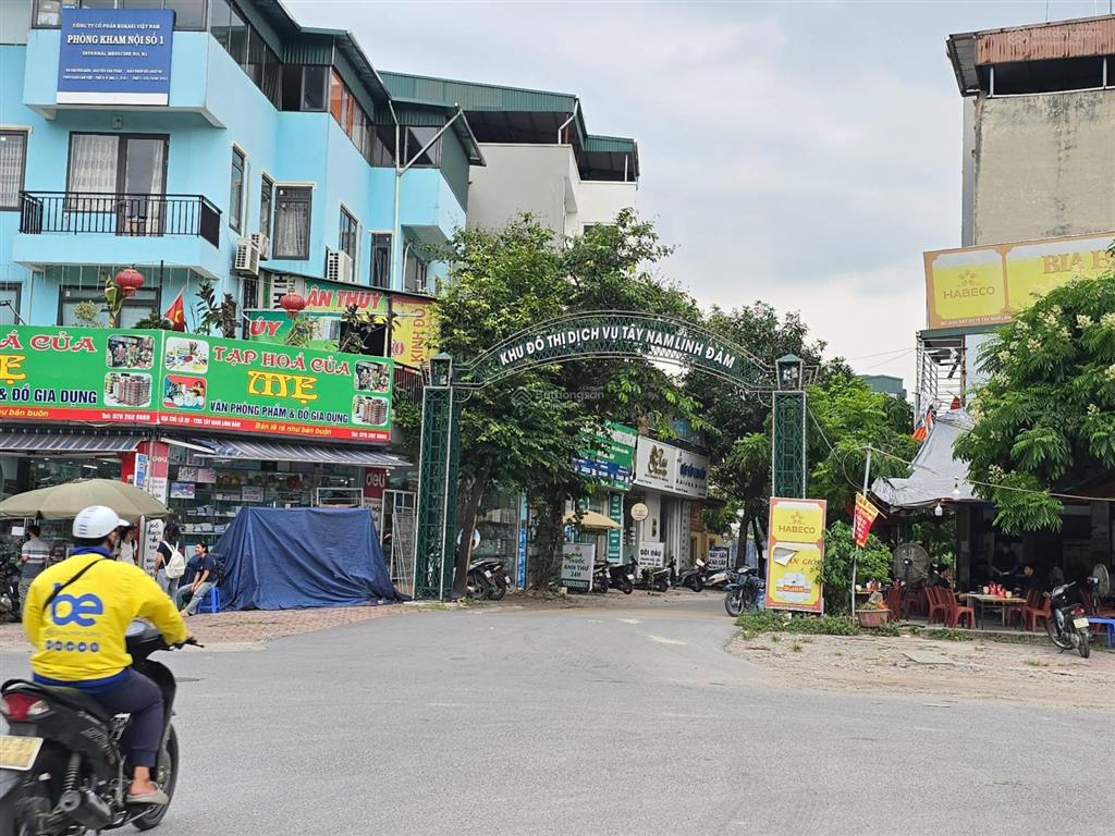 Liền kề dịch vụ tây nam linh đàm  60m  thang máy xịn  ô tô tránh  21 tỷ