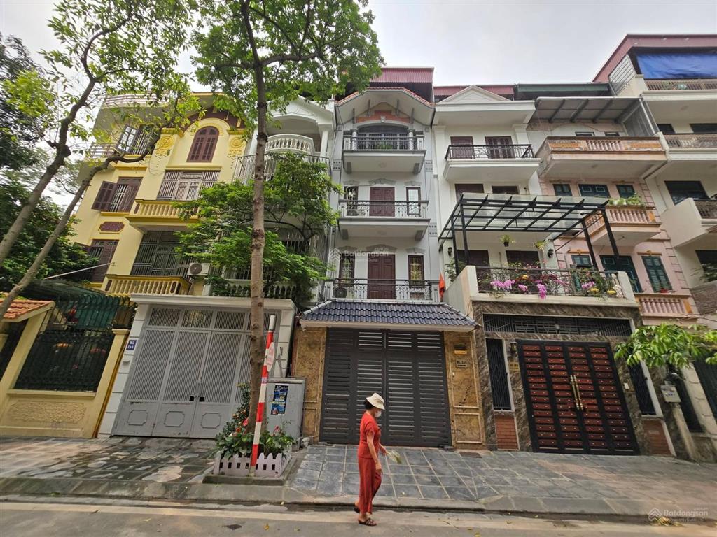 Bán nhà liền kề kđt định công 75m  gara ô tô  thoáng trước sau  khu dân trí cao chỉ 25.2 tỷ