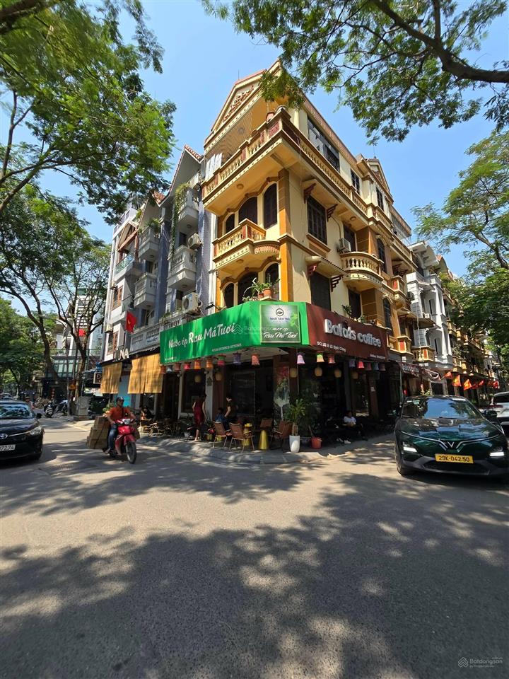Bán nhà phân lô kđt định công  lô góc 3 mặt thoáng  91m  vỉa hè rộng  văn phòng, kinh doanh