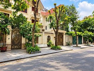 Bán biệt thự tây nam linh đàm 200m mặt tiền 10m view vườn hoa 51 tỷ