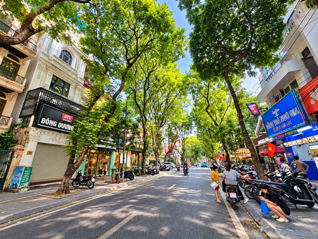 Bán nhà liền kề kđt định công, 75m, 5 tầng, ô tô tránh, vỉa hè rộng, giá 25.5 tỷ