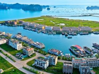 Cắt lỗ sâu, liền kề tuần châu, mặt cảng du thuyền, 108m2, 5 tầng, view vịnh, giá chỉ 4.9 tỷ