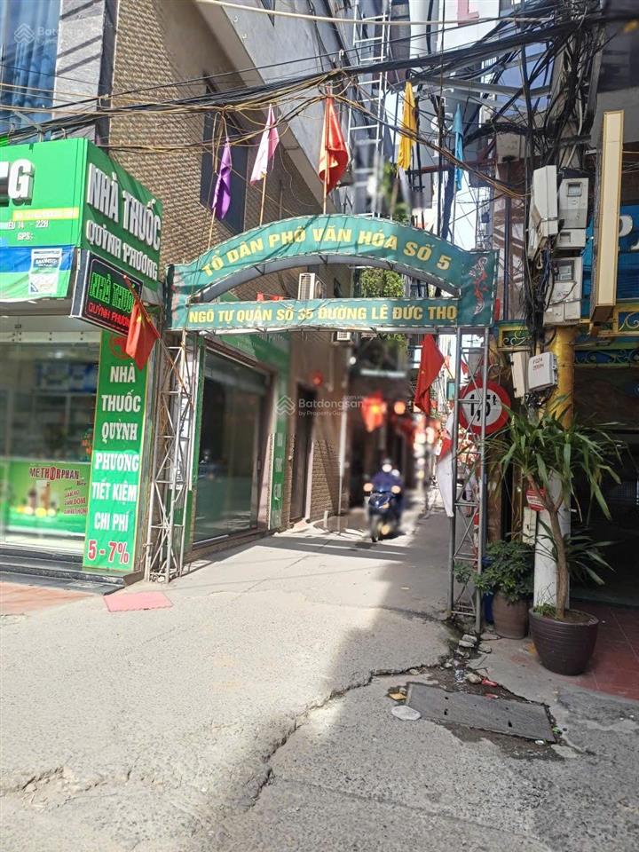 Bán tòa căn hộ dịch vụ cao cấp lê đức thọ 80m 10 tầng 21 studio thang máy 2 mặt ngõ ô tô