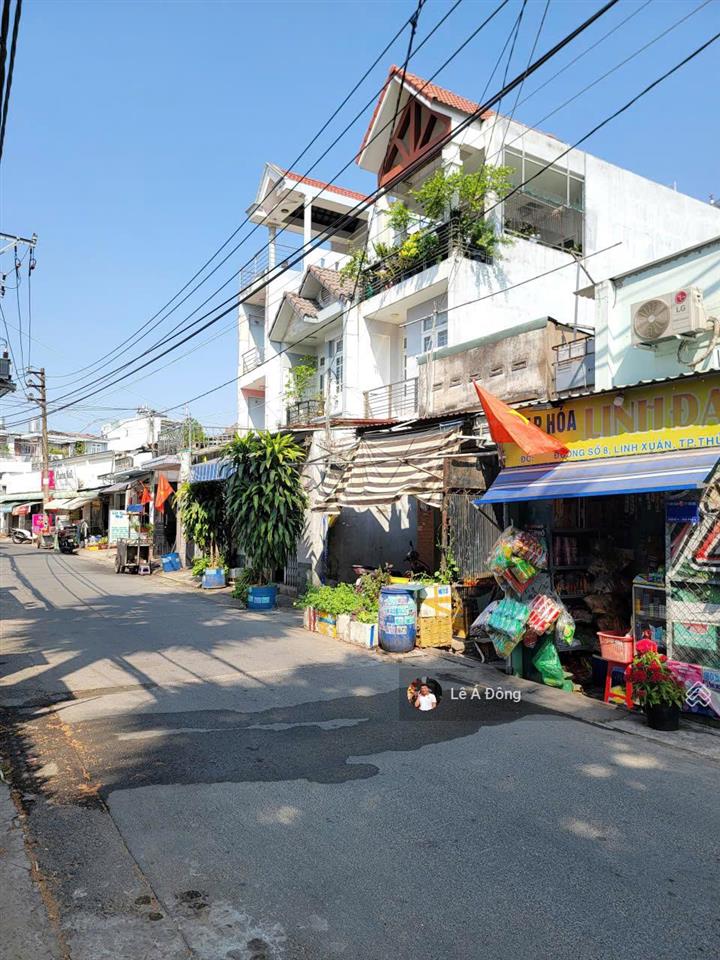 9,1 tỷ nhà c4 dt 147,3m2(6x24,5) vuông vức, full tc, đường số 8 linh xuân. pháp lý chuẩn, sổ sẵn