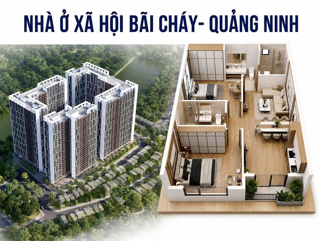 Bán căn hộ chung cư tại khu đô thị dịch vụ hùng thắng, 24,8 triệu/m2, 32 m2, giá cực chất