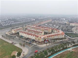 Bán biệt thự song lập 416m2 tại nam an khánh, sẵn sổ giá tốt, giáp hồ lớn và 2 tòa tháp tài chính