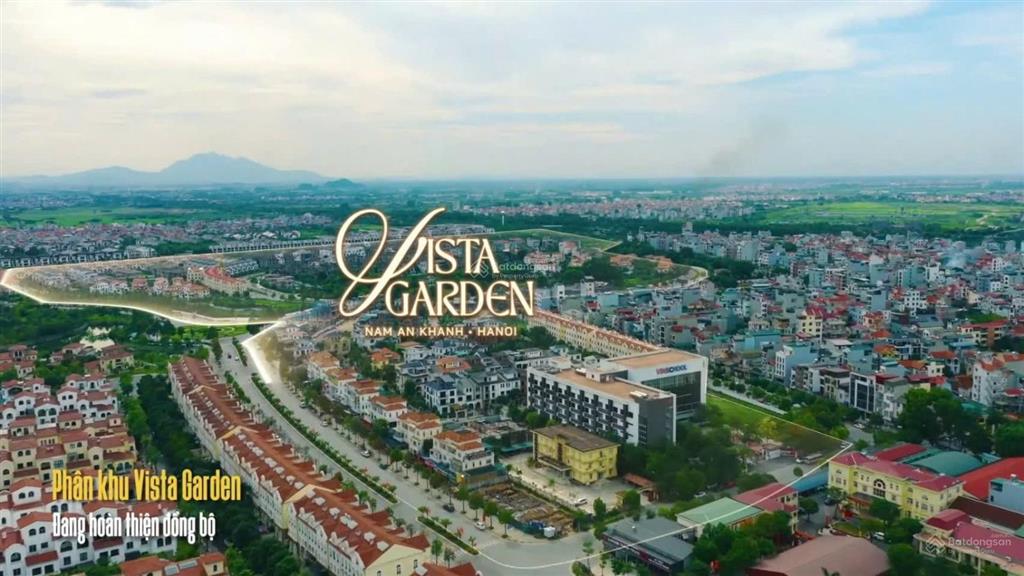 Bán căn nhà vườn 235m2 tại kđt nam an khánh  cơ hội vàng bắt đáy  mặt đường đôi 34m, giáp hồ lớn