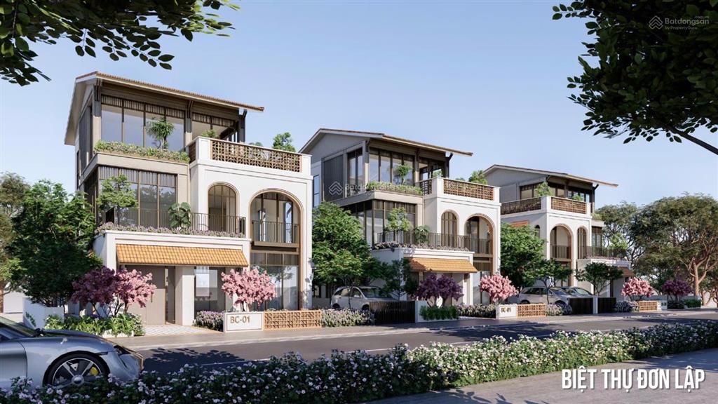 Hàng hot căn góc biệt đơn lập 240m2 view sông quán trường charmora city nha trang