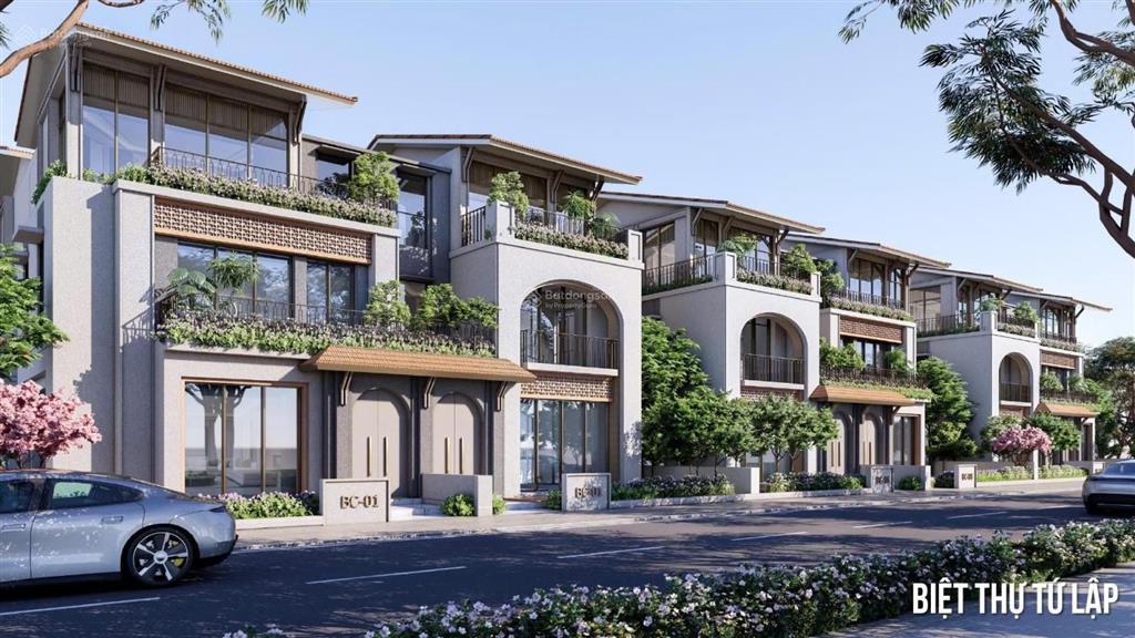 Bán biệt thự tứ lập 169m2 hướng đông nam khoáng nóng onsen charmora city nha trang, giá 18.2 tỷ