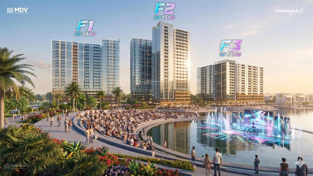 Chỉ 1,68 tỷ căn studio căn hộ dịch vụ fest 2  charmora city