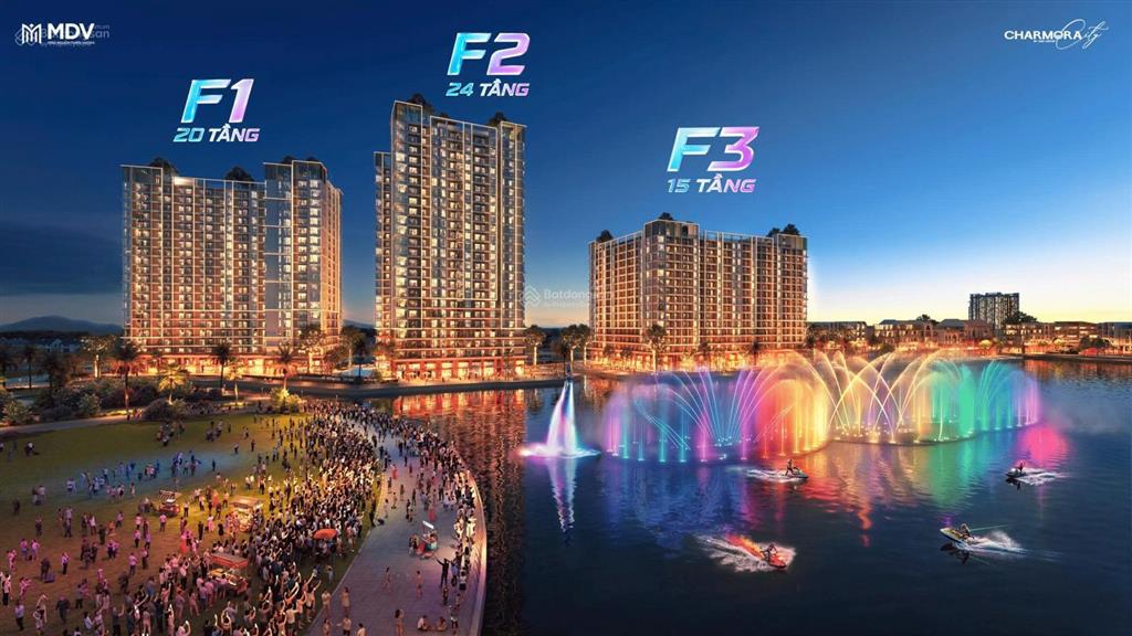 Sở hữu căn 1pn + the fest 2 view hồ pháo hoa 7,3ha và show diễn nghệ thuật 365 ngày