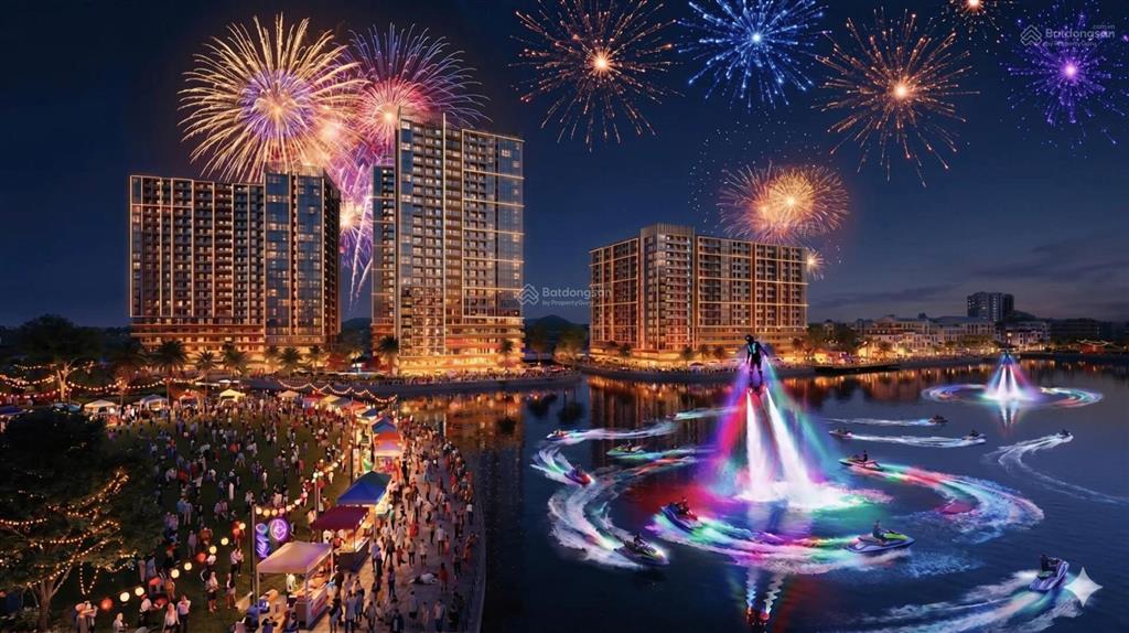 Sở hữu căn 1pn + the fest 2 view hồ pháo hoa 7,3ha và show diễn nghệ thuật 365 ngày