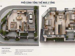 Sở hữu villa vườn Lan Anh Avenue- resort tại gia- 7,8m x 14m bàn giao nhà 3 tầng: 3.7 TỶ.
