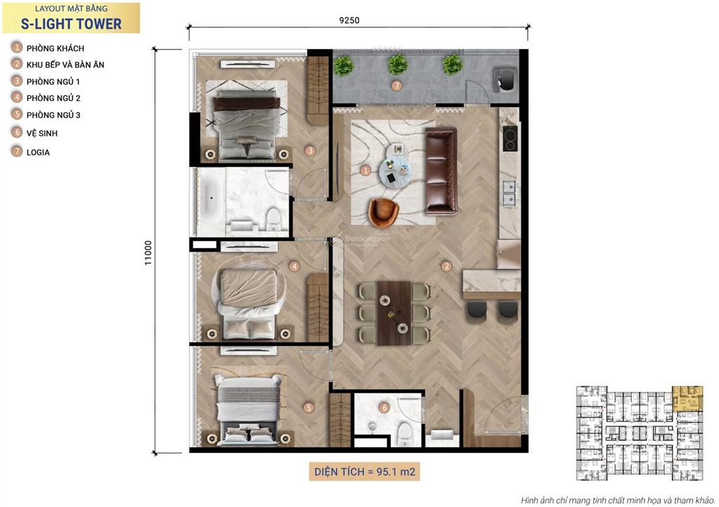 Căn góc 3 phòng ngủ view 2 mặt sông và khán đài pháo hoa quốc tế  tts giá 7 tỷ 190