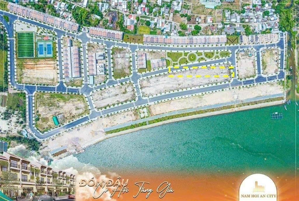 Chính chủ cần bán gấp lô đất nền hướng đông nam tại khu đô thị nam hội an city