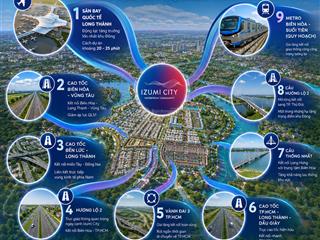 Bán nhà mặt phố tại khu đô thị izumi city, giá ưu đãi 9,524 tỷ, 114m2
