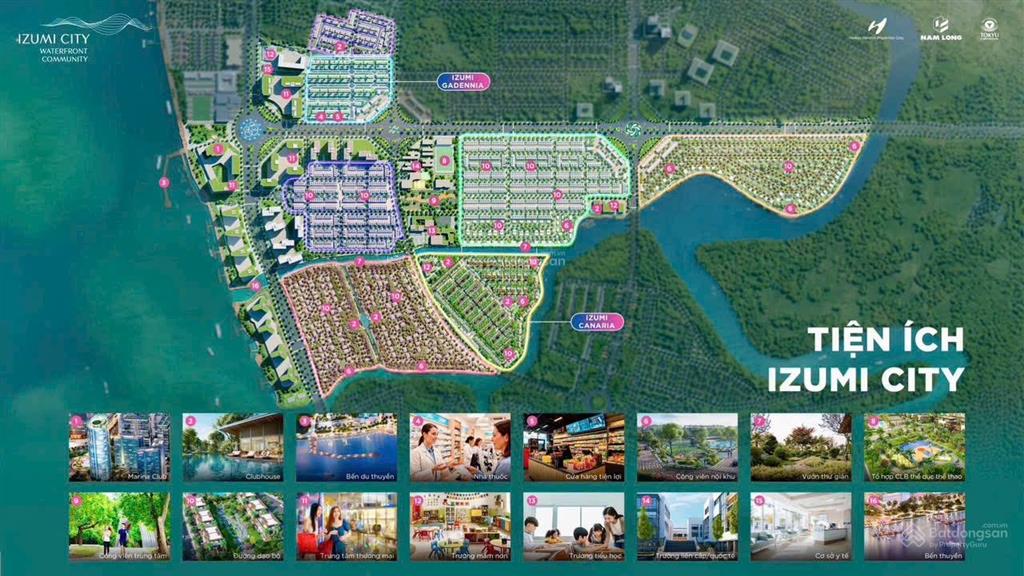 Bán nhà mặt phố tại khu đô thị izumi city, giá ưu đãi 9,524 tỷ, 114m2