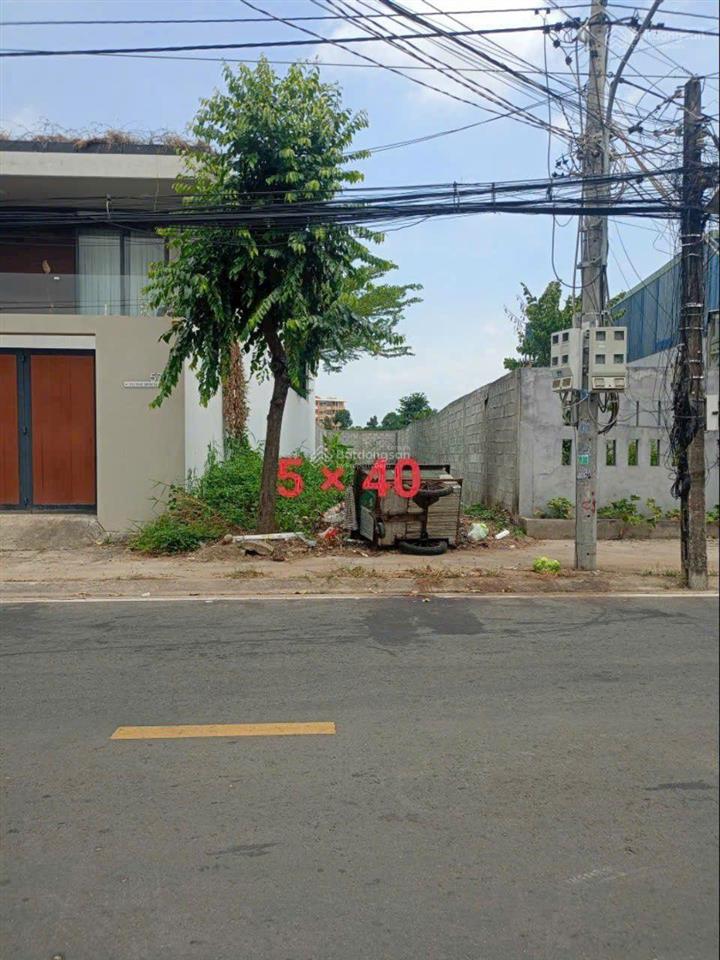 200 m2 đất thổ cư mặt tiền võ văn môn p4 tân an