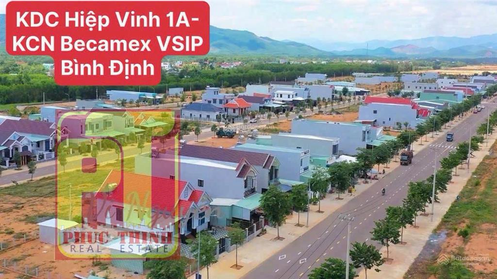 Cần bán đất nền sổ sẵn trong lòng khu công nghiệp becamex vsip bình định