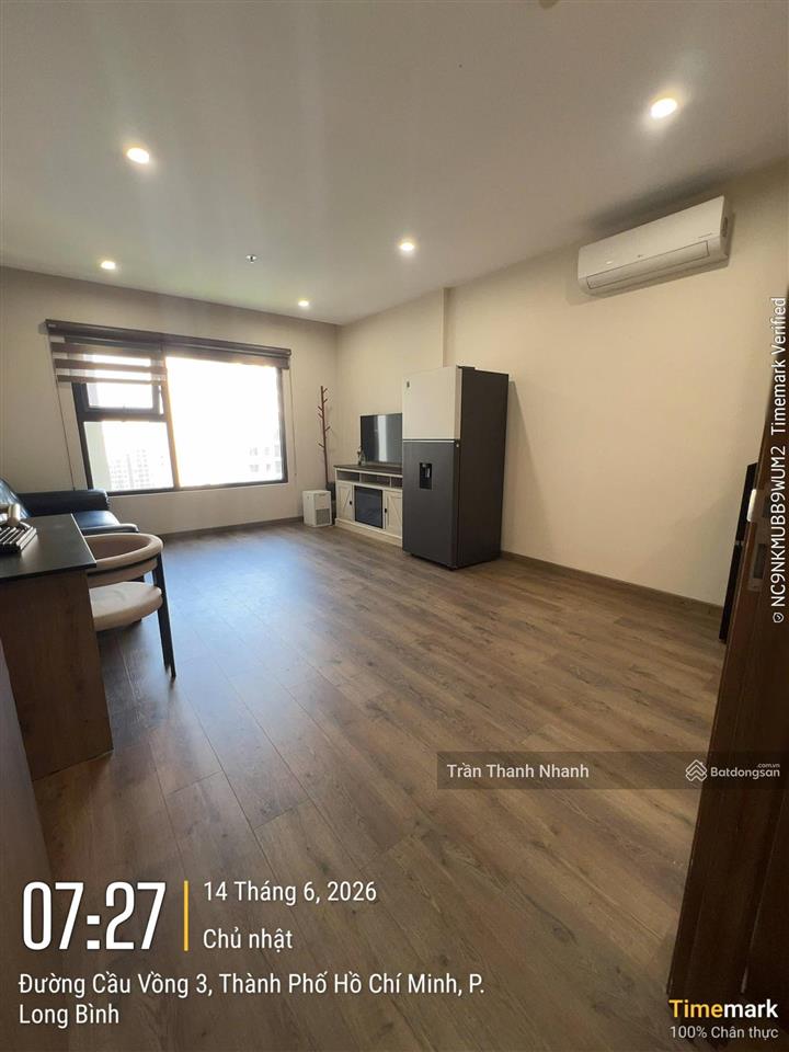 Bán căn hộ full nội thất cao cấp  the origami  vinhomes grand park, giá 2,490 tỷ